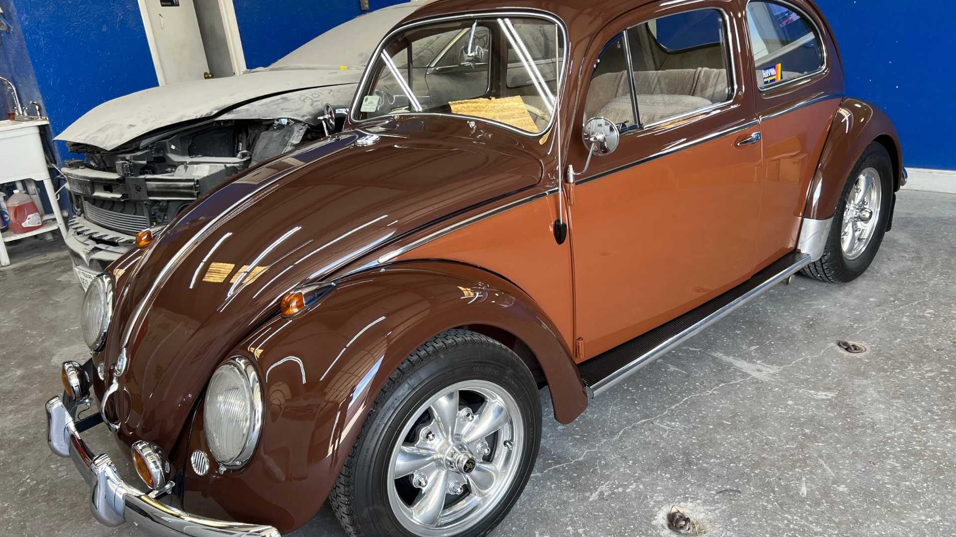 Mercedes-Benz front-end after precision collision repair by Texas Five Star Paint & Body.